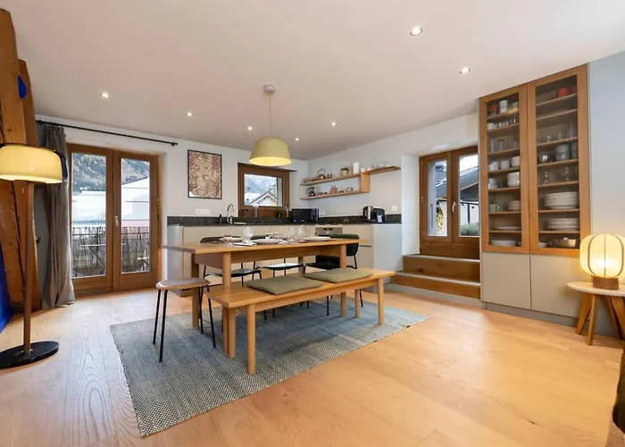 Guerin Cosy 4pax Familial Vue Apartment Chamonix